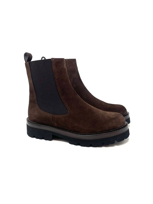 Beatles con elastico IL LACCIO | MK2884SUEDEMIDBROWN